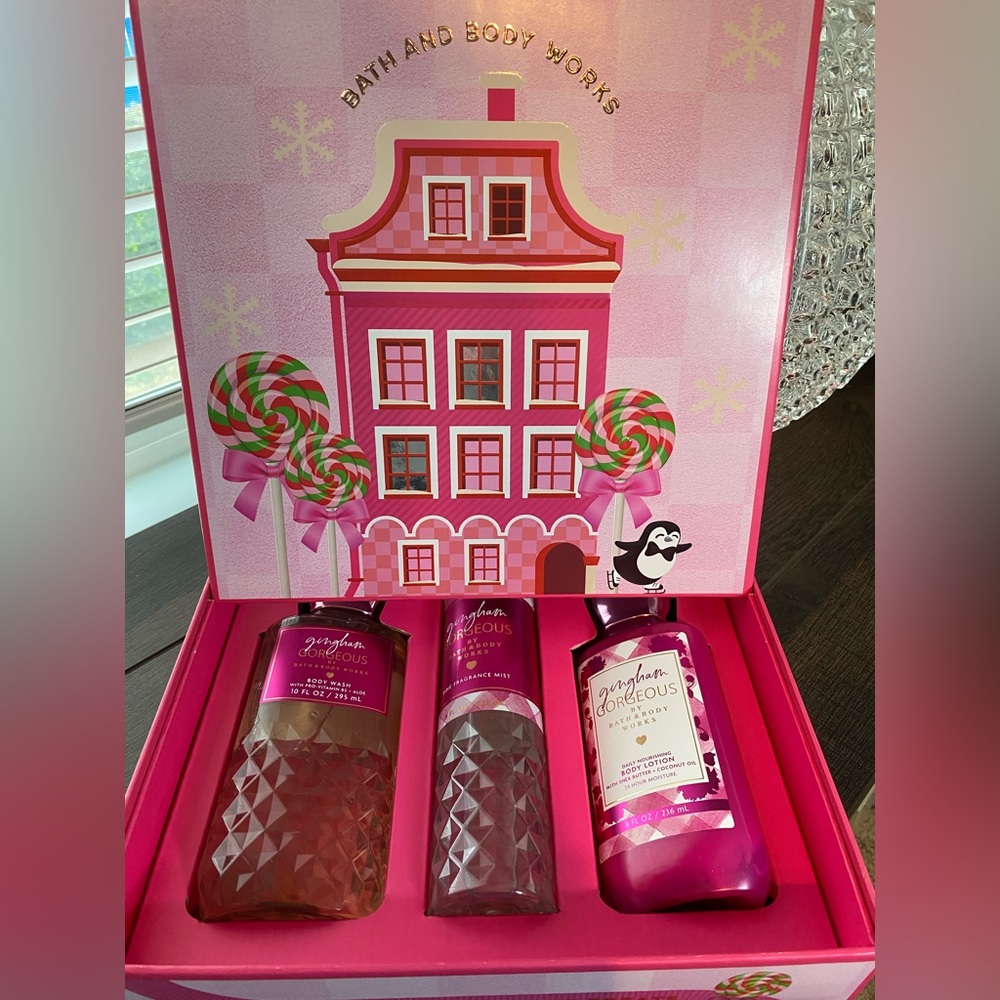 Bath & Body Works Gingham Gorgeous Set
